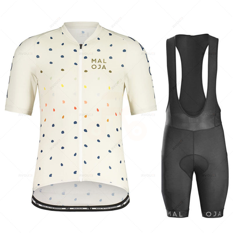 Mountain Biking Underwear - Maloja Cycling Jersey Clothes Set, Bib